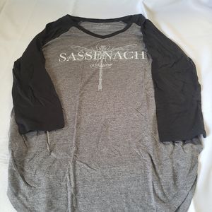 Fifth Sun Women's "Sassenach" Outlander T-Shirt Size M New